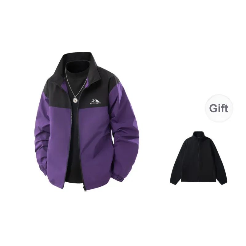 Feiyue Waterproof, Windproof, Thermal, Water Repellent, Moisture Wicking Windbreaker Jacket Unisex-22