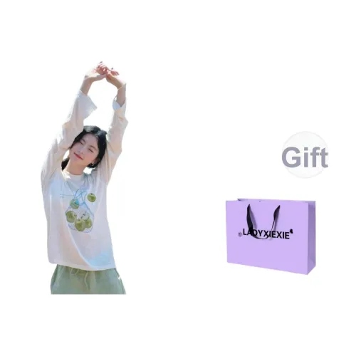 LADYXIEXIE Т-рубашка с оборванным рукавом унисекс