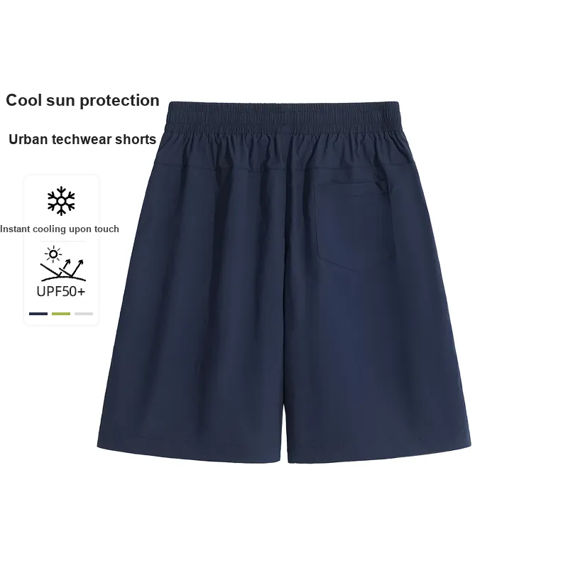 Izzue Casual Straight Fit Shorts Unisex-5