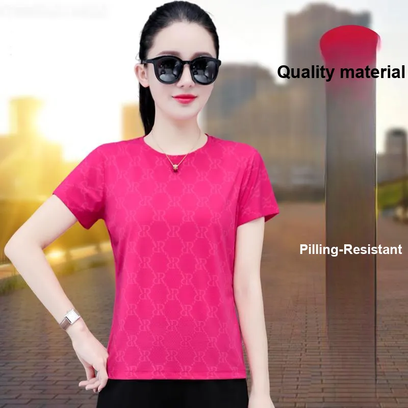 Kele Coco Drop Shoulder Sleeve T Shirt Women's-30