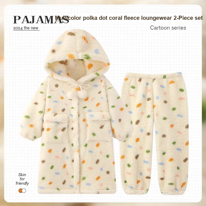 O'MESIK Pajama Set Women's Apricot-1