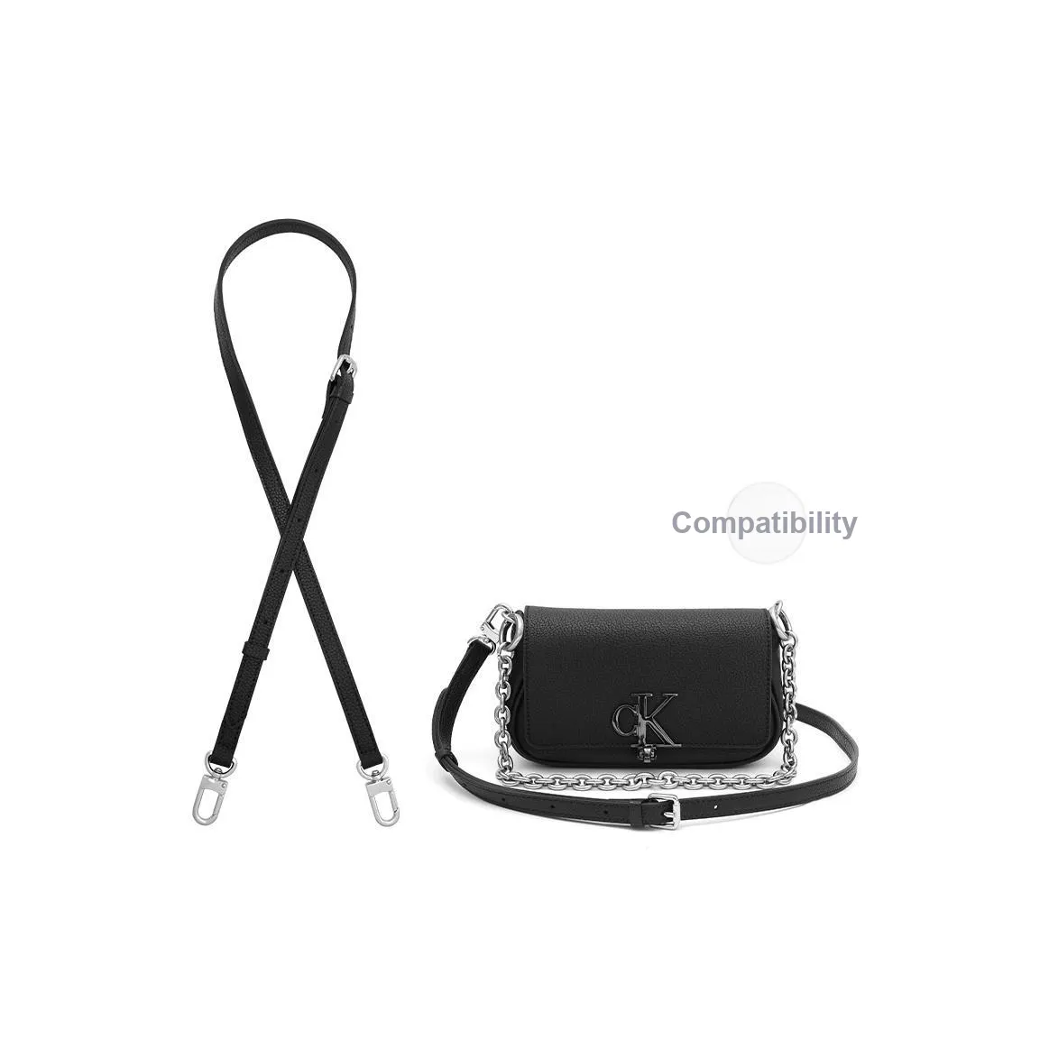 GUYI Сплав Сумка Аксессуар Женский Черный