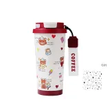 Red Puffy Kitten (Includes Kitten Sticker)