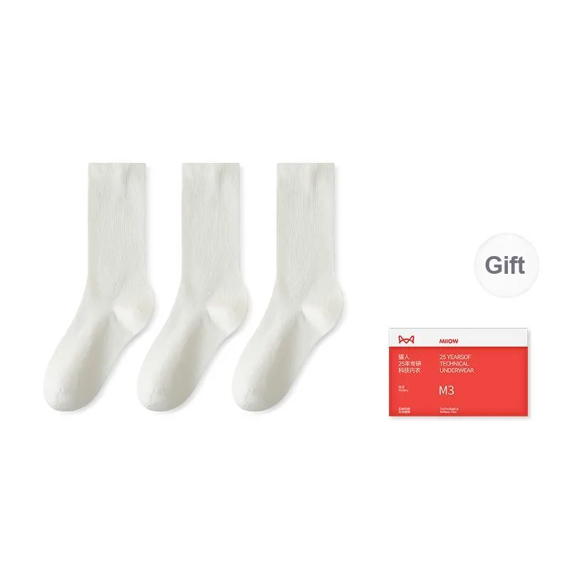 MIIOW Trend Party Series Mid Calf Socks Women's Shopping Bag Combo Set-5