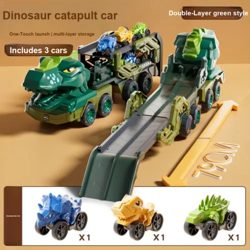 BEIBEIJIA Динозавр Launch Дорожка Car Игрушки