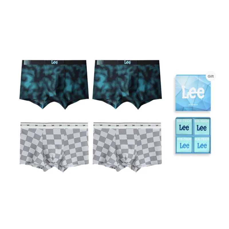 Lee Lee SS23 Ice Series Underwear Gift Boxes Men's 4 Pack-20