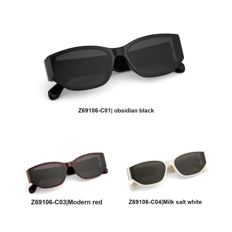 ZIPPO Plate Frame Cat Eye Sunglasses Women's-4