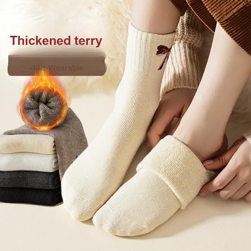 YUZHAOLIN Mid Calf Socks Women's Combo Set-18