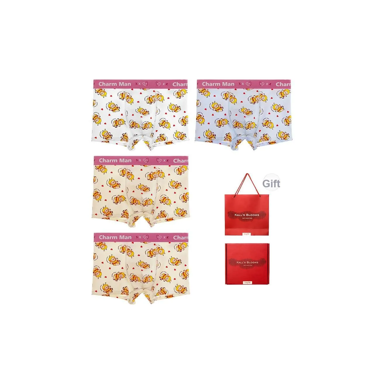 Maiden House Мужское нижнее белье упаковка из 4 штук