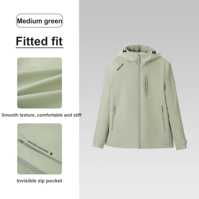 HLA Jackets Men Medium Green J5-2