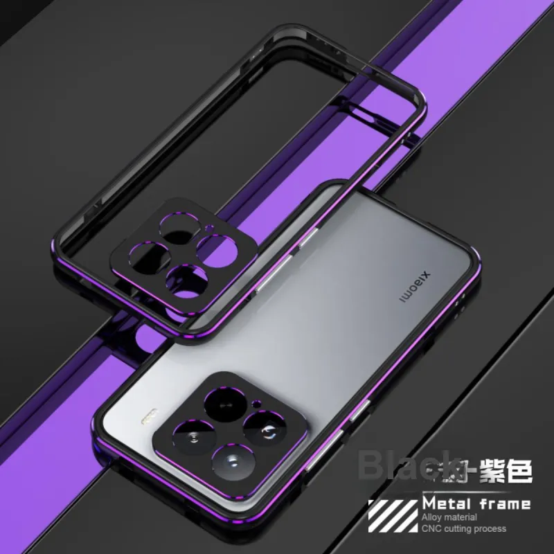 ZHUOJI Metal Frame+Lens Cap Material Phone Cases Compatible With Xiaomi 15 PRO-7