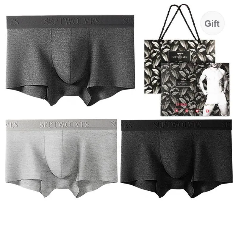 SEPTWOLVES Underwear Gift Box Men's 3 Pack Gift Box Set-49