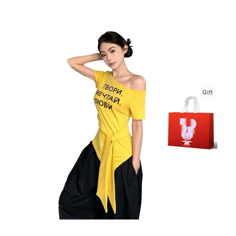 AURORA MUSE T Shirt Women's Yellow-6
