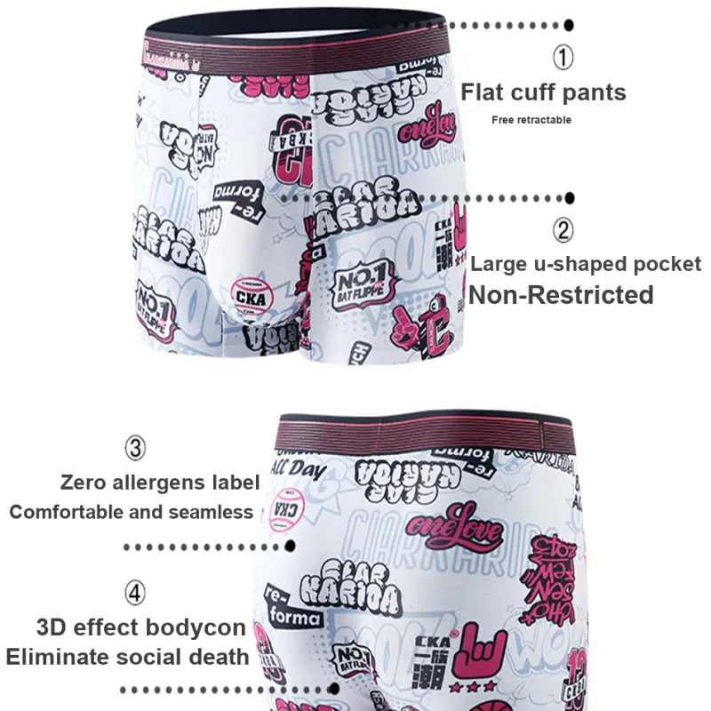 Clarkarida Underpants Men's 3 Pack Gift Box Set-5