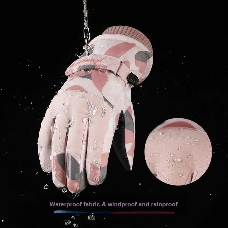 ZHIYILIANGPIN Ski Gloves Gloves-1