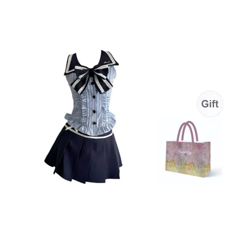 FLIM Two Piece Skirt Sets Women's-7