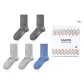 5 Pack (Dark Gray+Dark Gray+Blue+Light Gray+Light Gray)