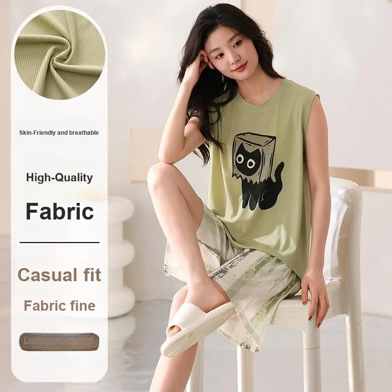 Pretty lady Women's Pajama Sets-1