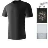V-Neck 1 Pack (Black) 100% cotton Breathable/Base Layer Outerwear