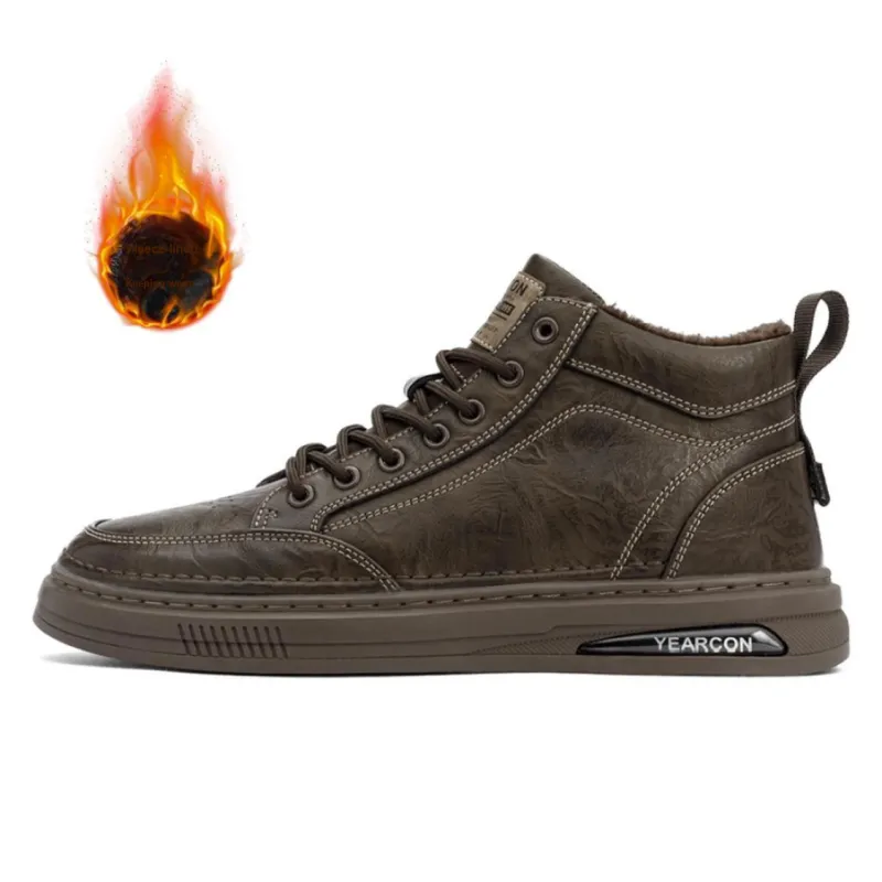 YEARCON Mid-Top Skateboard Shoes Men's-5