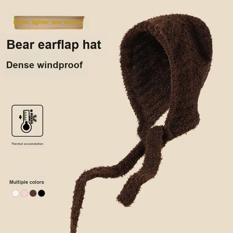 NANJIREN Thickened Beanies Women's-2