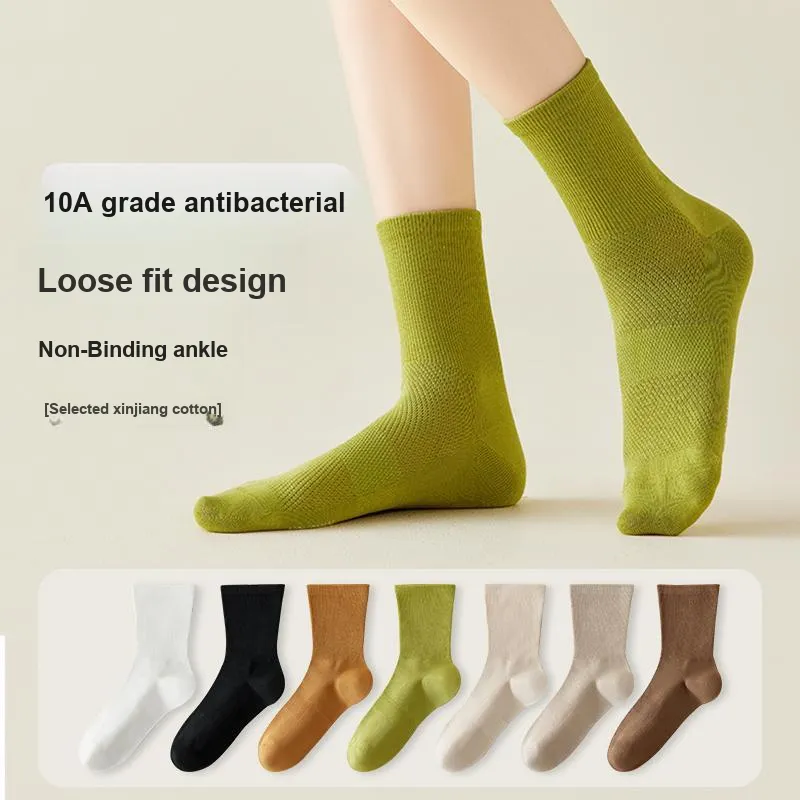 H YXIANG Knee High Socks Women's Combo Set-5