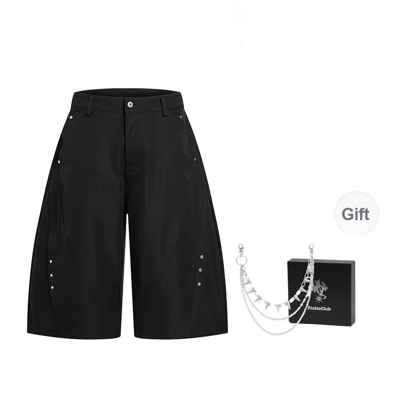 Lbpc X Beam mix with kimchi Denim Shorts Unisex-0