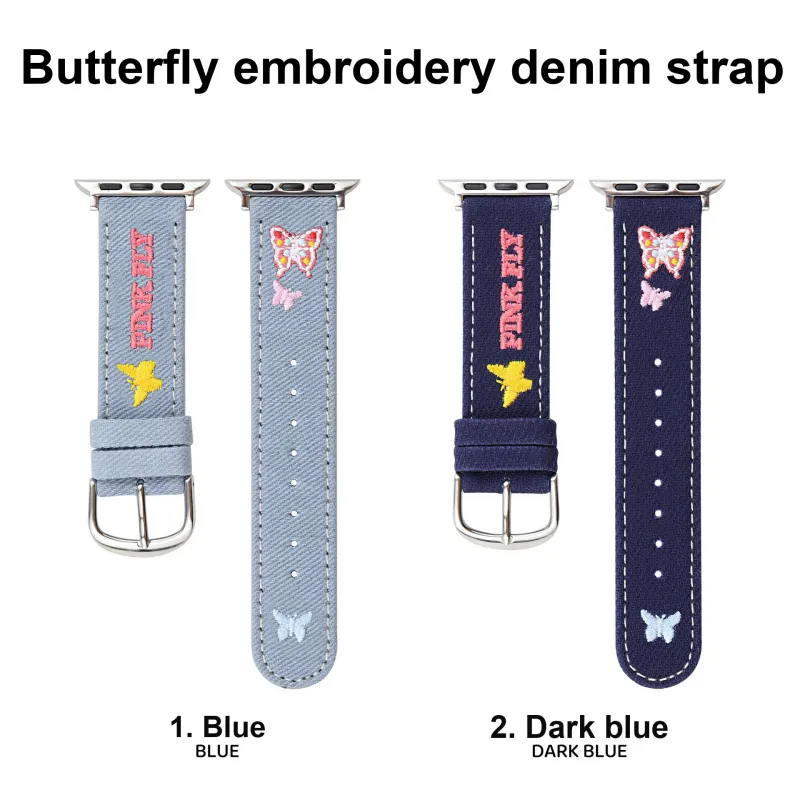IWabcertoo Apple Compatibility Watch Band 200mm Canvas Material-9