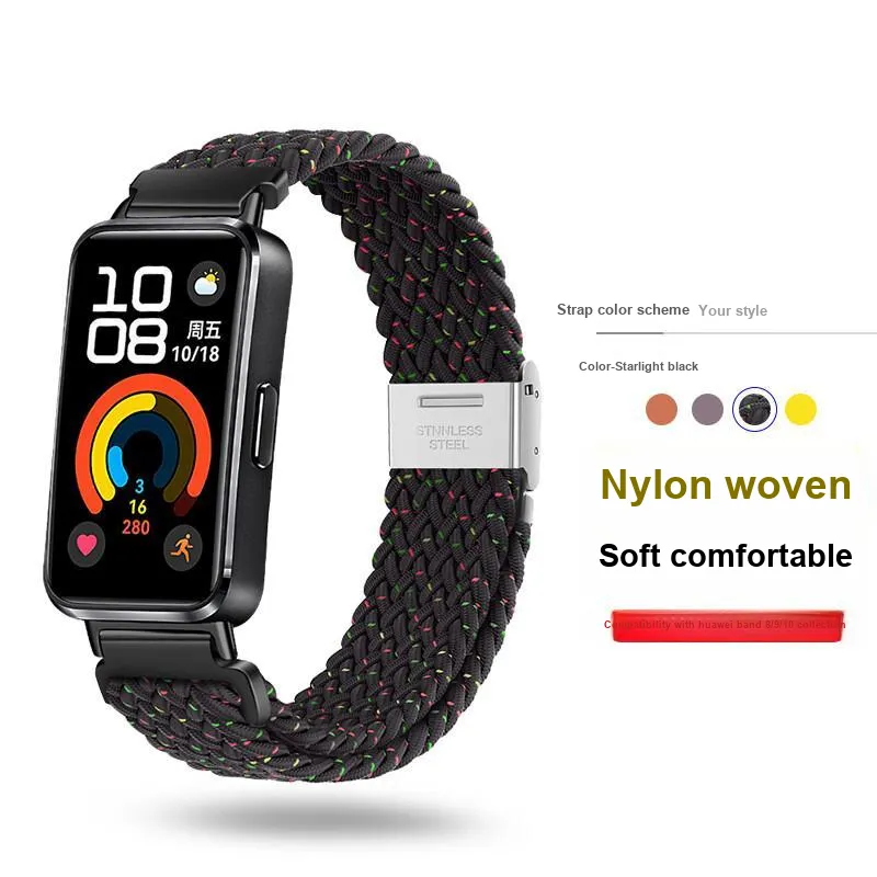 FZRT Huawei Honor Compatibility Watch Band 130 220mm Nylon Material-3