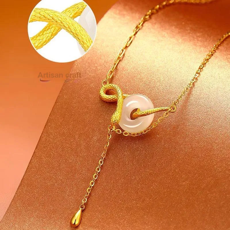 SHARK BABY Colored Glaze Necklaces Unisex-2