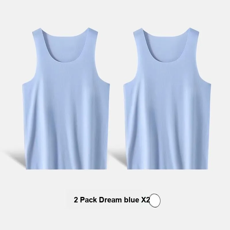 H YXIANG Tank Top Men's Combo Set-7