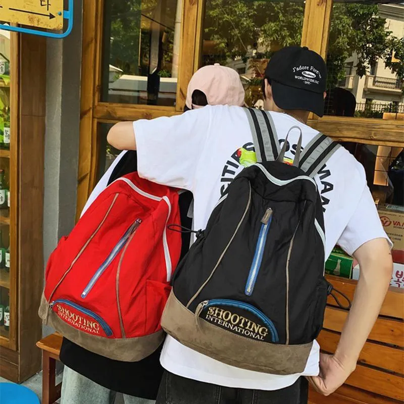 Aini Rabbit Nylon Backpack Regular Unisex Black/Green/Pink/Red/Gray-2