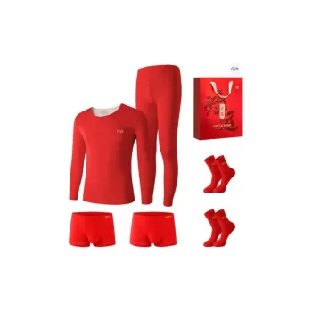 H YXIANG Thermal Set Unisex Gift Box Set Red