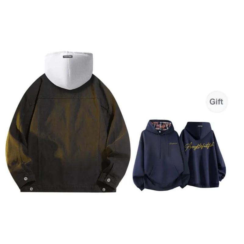 FASTFISH Denim Jackets Unisex-13
