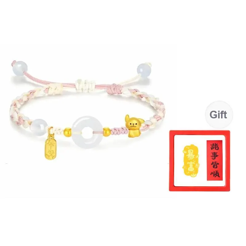 Chongqing Gold Store S999 Fine Silver Bracelets Unisex-6