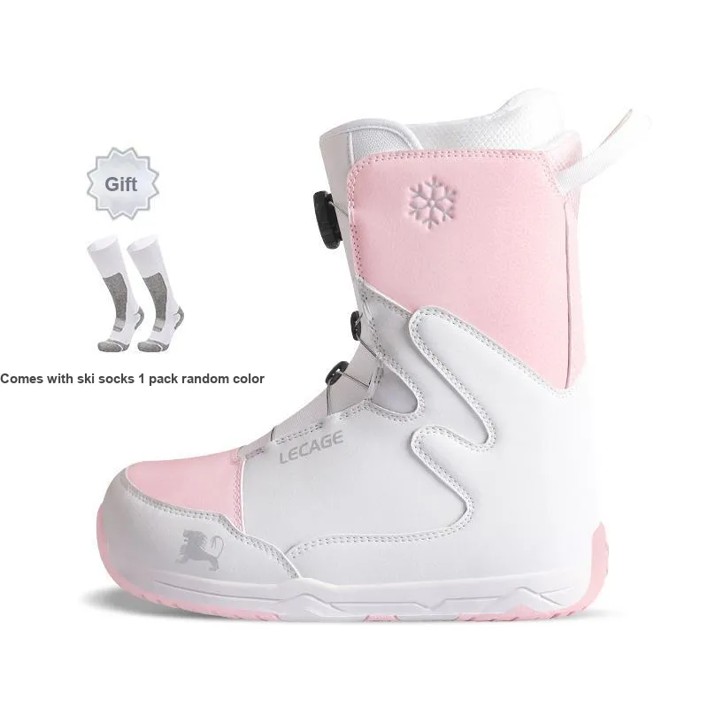 LECAGE Single Snowboard Ski Boots Women's-6