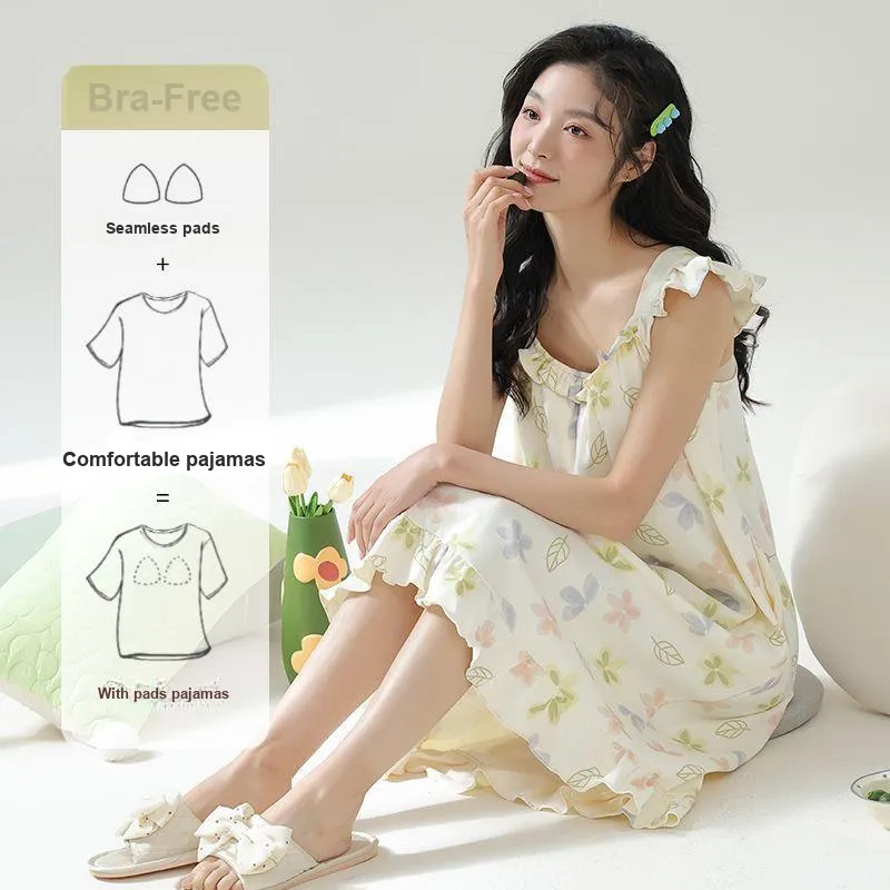 XISHE Women's Nightgowns-1