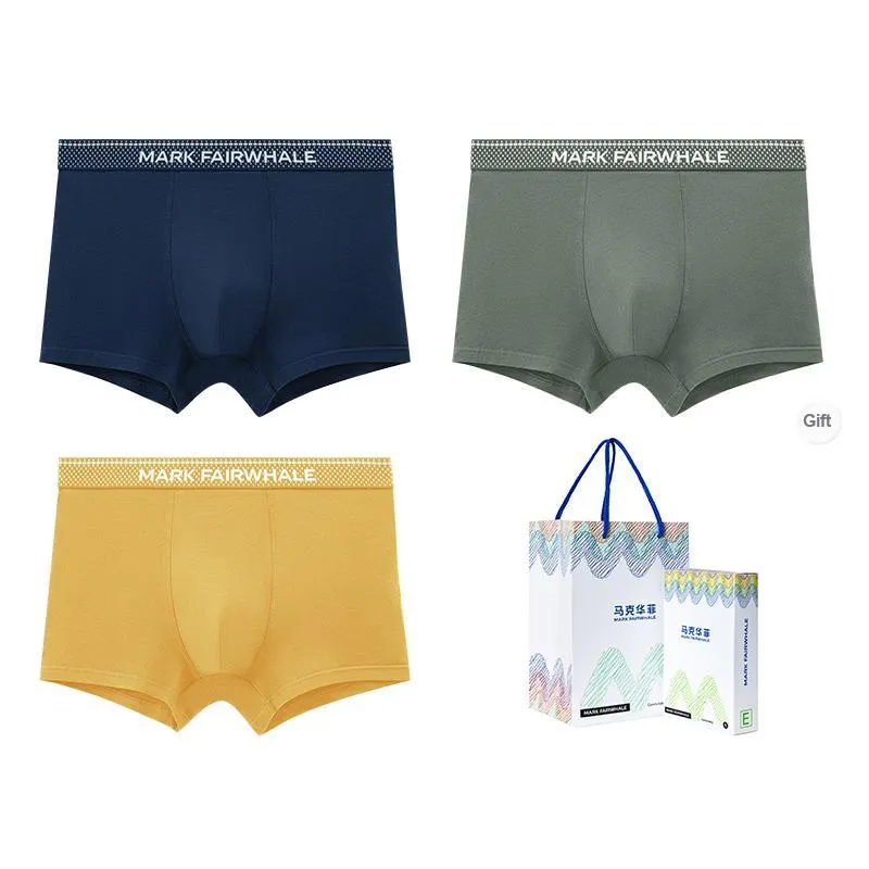 FAIRWHALE Underwear Gift Box Men's 3 Pack Gift Box Set-7