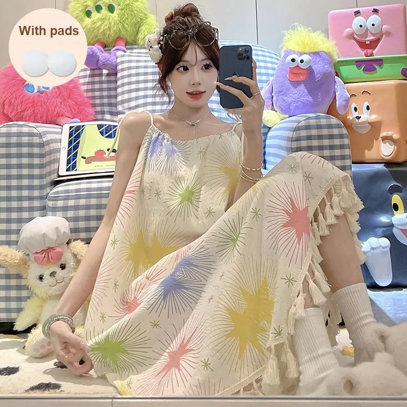 Top Melon Nightgown Women's Image Color-3