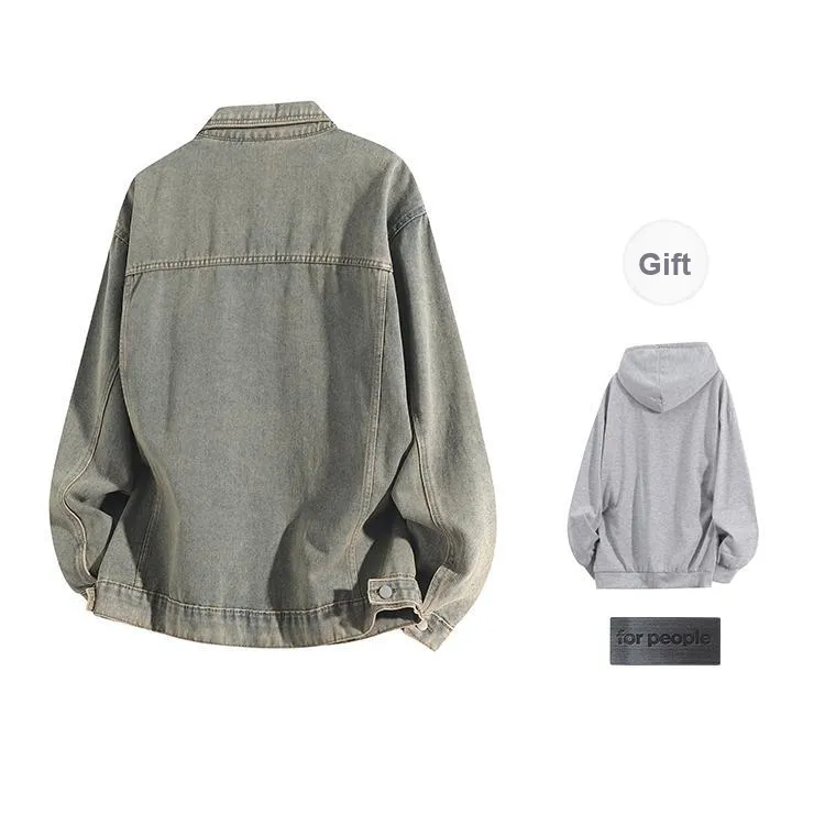 FAX FOR FMACM Denim Jacket Unisex-5
