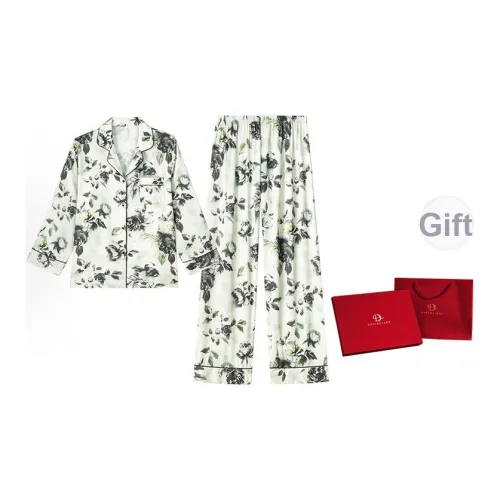 DAFENQIMIMA Пижамный комплект для женщин набор в подарочной коробке
