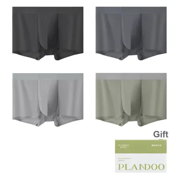 PLANDOO Underpants Men's 4 Pack Gift Box Set