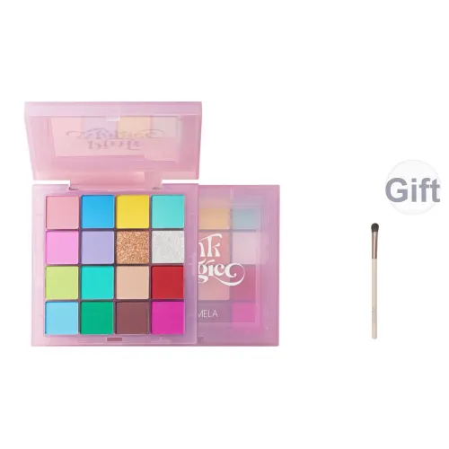 CAR MELA Kamela Multicolor Eyeshadow Palette Макарон Многоцветный Тени для век Радужный Дофаминовая одежда Пудра