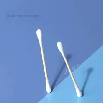 KINEPIN Bamboo Rod Hygiene Cotton Buds Ear Cleansing Disposable 500 Pcs