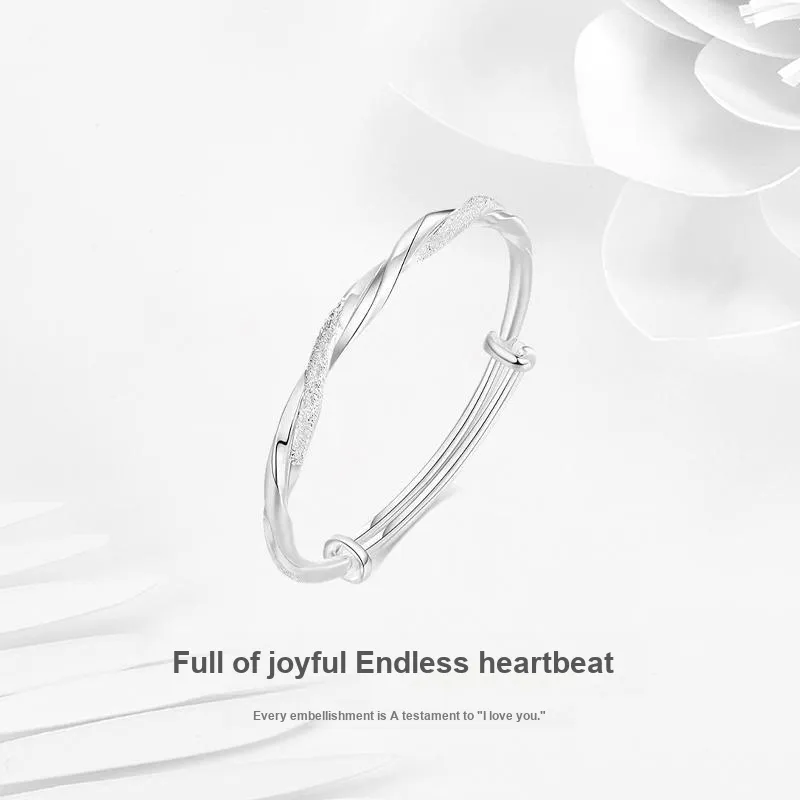 JUICY GRAPE S999 Fine Silver Bangles Women's-1