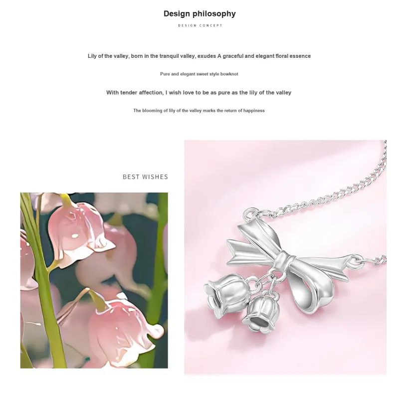 LUKFOOK JEWELLERY S925 Silver Necklaces Women's-2