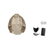 Khaki-[Comes with Travel Clothing Sets]