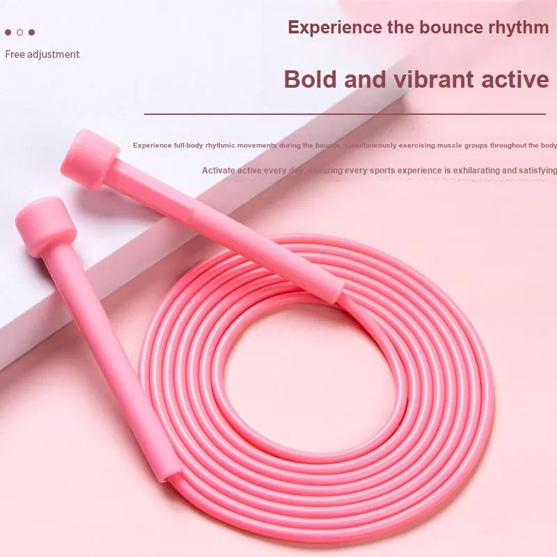 Brute Rabbit Fitness Training Non Countable Jump Ropes Students PVC Cord, Plastic Controller Cord Length 2.8m-22