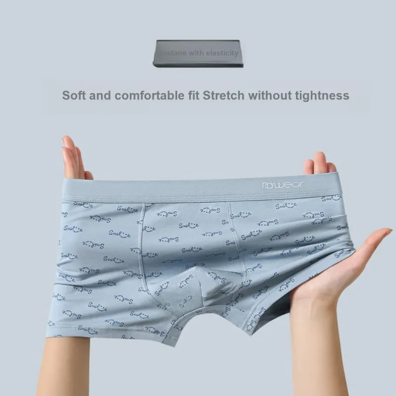 Red Bean Underpants Men's 4 Pack-2