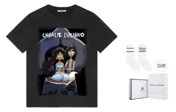 Charlie Luciano T Shirt Unisex Black